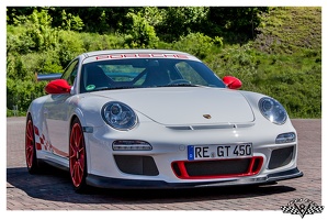 Porsche Rot-Weiß - II