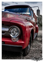 Red Rotten Pickup Truck