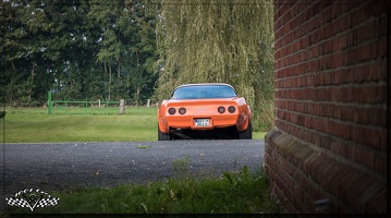 Corvette in Orange