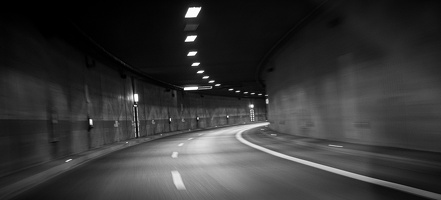 Schnell im Tunnel
